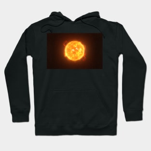 Betelgeuse star against starry sky artistic vision Hoodie